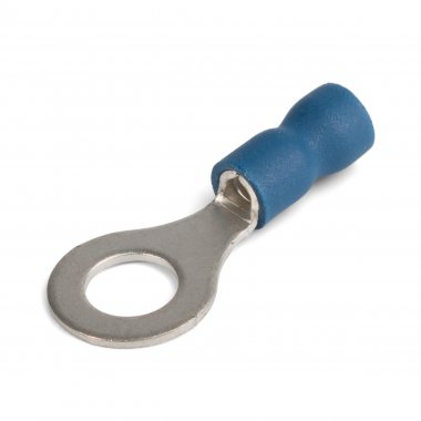 Фотография товара 'КВТ 90893 Наконечник кабельный кольцевой изолированный НКИ 2.5-6 серия EasyFix'