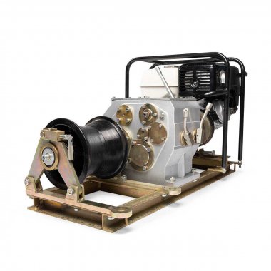 Фотография товара 'КВТ ЛТА-5 Лебедка тяговая автономная с бензиновым приводом'