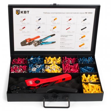 Фотография товара 'КВТ Набор изолированных наконечников М-950-1 75488'