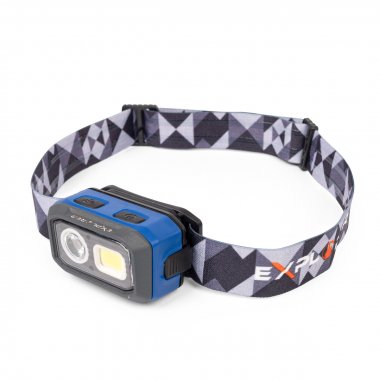 Фотография товара 'КВТ HL-6578 Фонарик налобный светодиодный с сенсором движения Серия EXPLORER'
