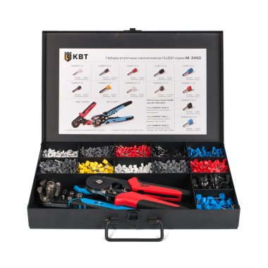 Фотография товара 'КВТ Набор НШВИ М-3450-2 Набор втулочных наконечников'