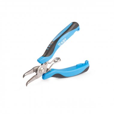 Фотография товара 'КВТ Мини-длинногубцы изогнутые 115 мм серия ПРОФИ, 92057'