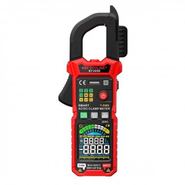 Фотография товара 'КВТ Токовые клещи цифровые КТ 205D серия PROLINE, 90386'