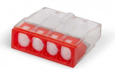 Фотография товара 'КВТ 87649 Клемма миниатюрная СМК 2273-244 (с контактной пастой)'