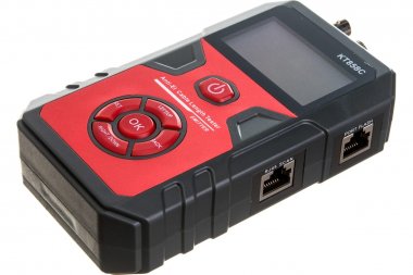 Фотография товара 'КВТ 86210 LAN-тестер кабельный с PoE КТ 858C серия PROLINE'
