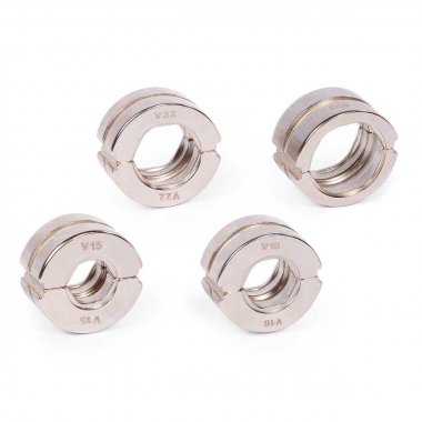 Фотография товара 'КВТ Набор матриц для опрессовки фитингов V (15-28) серия ПРОФИ, 89623'