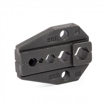 Фотография товара 'КВТ МПК-08 Матрицы для опрессовки наконечников и разъемов Серия ПРОФИ'