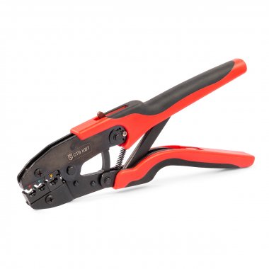 Фотография товара 'КВТ 90971 Пресс-клещи CTВ-08 серия ПРОФИ'