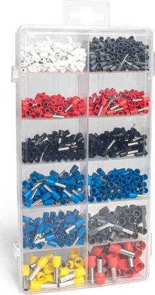 Фотография товара 'КВТ Набор втулочных наконечников НШВИ №10 83602'