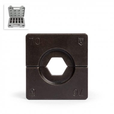 Фотография товара 'КВТ матрицы НМ-300 ТМЛс Набор матриц для опрессовки медных наконечников'