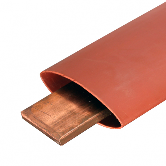 Фотография товара 'КВТ Термоусадочные трубки для изоляции шин ТТШ-10-120/50 84892'