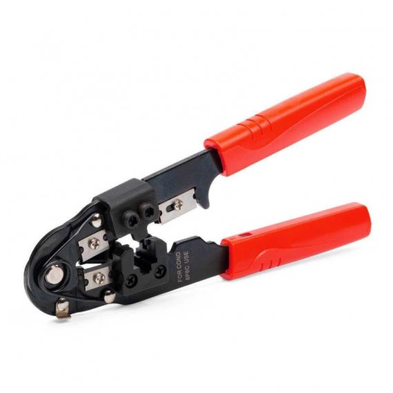 Фотография товара 'КВТ Кримпер многофункциональные со встроенным модулем для обжима RJ-45. JT-210 84824'