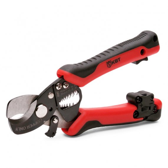 Фотография товара 'КВТ MC-04 Ножницы для резки проводов ∅ до 11 мм с функцией зачистки изоляции'