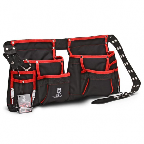 Фотография товара 'КВТ Сумка-пояс монтажника двойная С-12 66146'