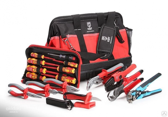 Фотография товара 'КВТ Набор электромонтажника НИЭ-02 66353'