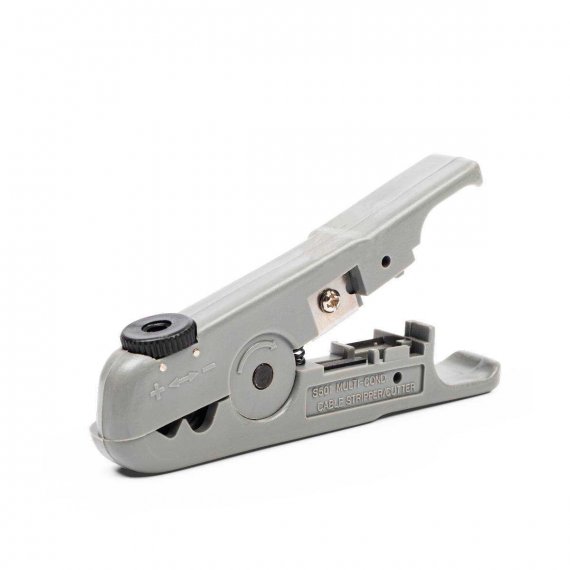 Фотография товара 'КВТ КС-501 Стриппер для снятия изоляции и оболочки с UTP кабелей Серия ПРОФИ'