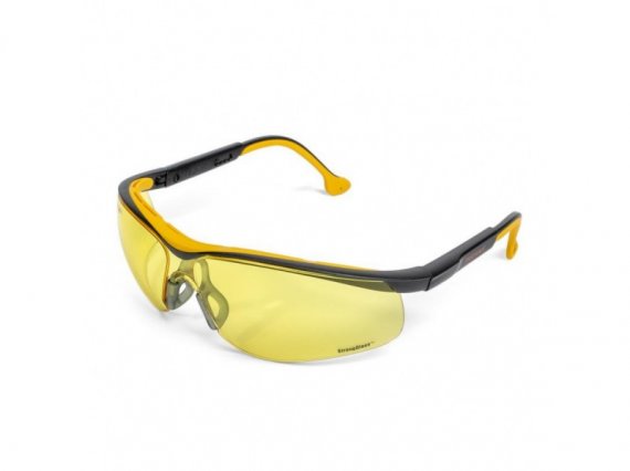 Фотография товара 'КВТ Очки защитные открытые О50 MONACO StrongGlass CONTRAST (2-1,2 PC) РОСОМЗ 80113'