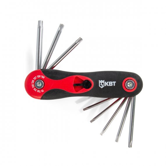 Фотография товара 'КВТ НТК-Т-08 Набор ключей TORX'