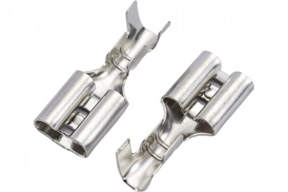 Фотография товара 'КВТ 89246 Разъем плоский неизолированный (мама) РП-М(л) 2,5 - (6,3)'