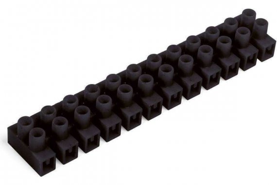 Фотография товара 'КВТ 87163Зажим винтовой изолированный ЗВИнг-16А (2.5-10.0мм2)'