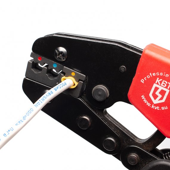 Фотография товара 'КВТ набор CTК+4 Пресс-клещи с 4 матрицами МПК для опрессовки'