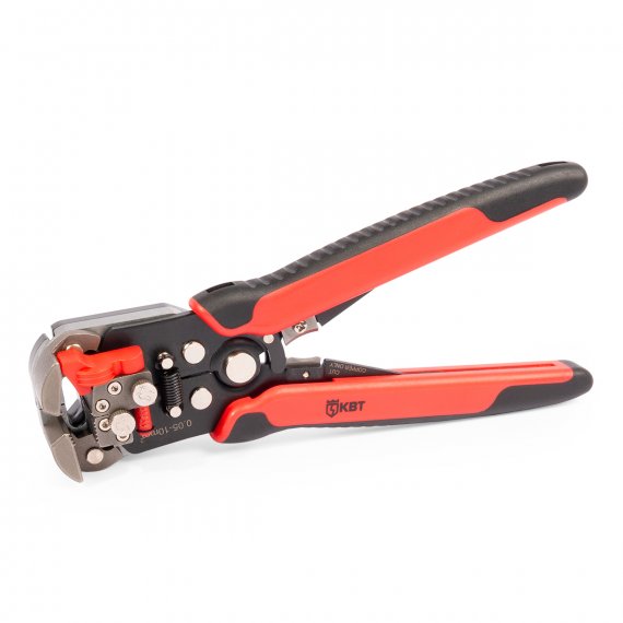 Фотография товара 'КВТ WS-15 «Вольтмастер» Автоматический стриппер с окном для сброса изоляции, модулем резки «CutPro»'