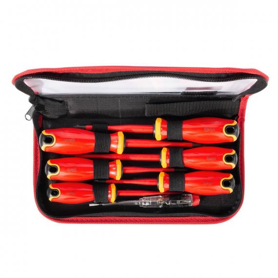 Фотография товара 'КВТ Набор диэлектрических отверток НИО-2207 PZ/FL серия СЛИМ, 103018'