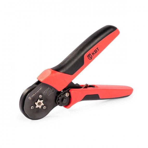 Фотография товара 'КВТ ПКВш-6 мини Пресс-клещи для опрессовки втулочных наконечников до 6.0 мм²'