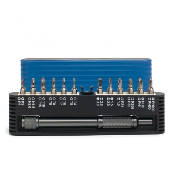 Фотография товара 'КВТ НБ-25 мини Отвертка прецизионная с битами, 25 предметов'