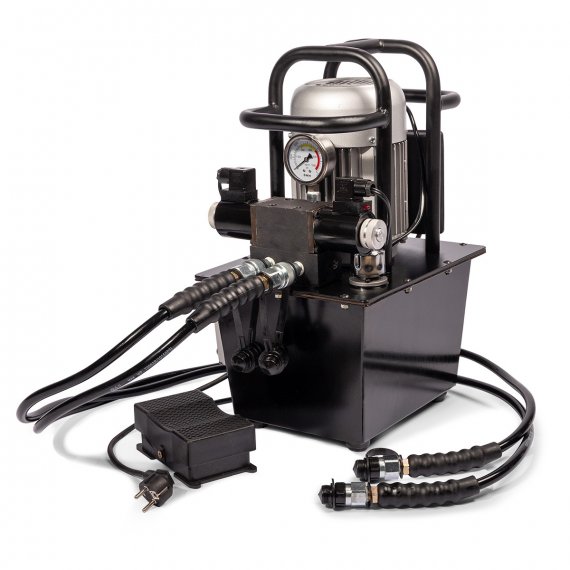 Фотография товара 'КВТ Помпа электрогидравлическая ПМЭ-7100-К2 серия ПРОФИ, 91800'