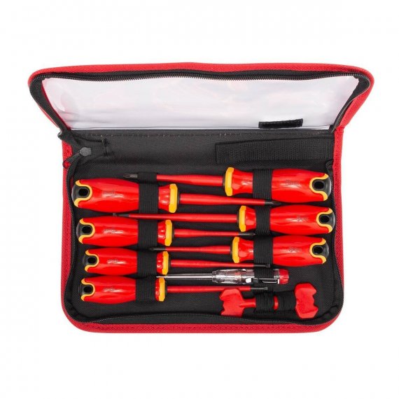 Фотография товара 'КВТ Набор диэлектрических отверток НИО-2210к серия СЛИМ, 103017'