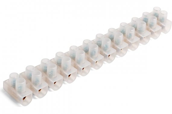 Фотография товара 'КВТ 87154 Зажим винтовой изолированный ЗВИ-16А (2.5-10.0мм2)'