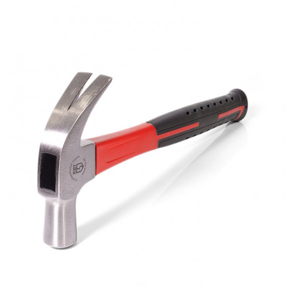 Фотография товара 'КВТ МГ-27 молоток столярный с гвоздодером Серия ПРОФИ'