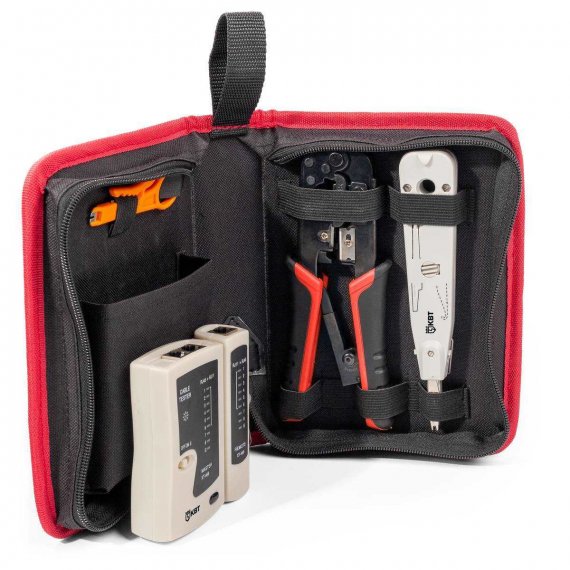 Фотография товара 'КВТ LAN-4 Набор для работ с сетевым кабелем'