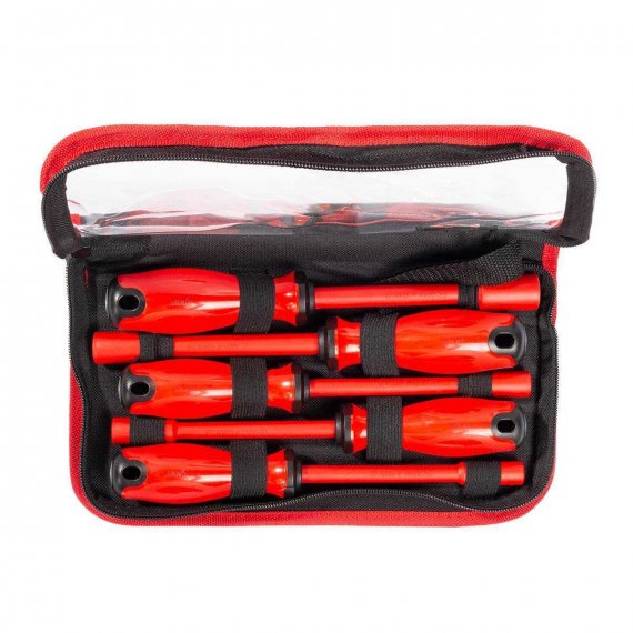 Фотография товара 'КВТ НИО-2205-Т Набор диэлектрических отверток с внутренним шестигранником VDE'