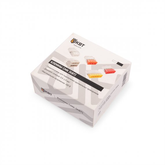 Фотография товара 'КВТ СМК 2273-248 (с контактной пастой) Миниатюрная клемма'