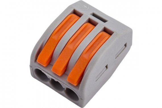 Фотография товара 'КВТ 87633 Клемма универсальная СМК 222-413'