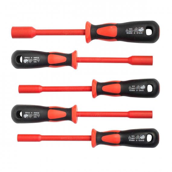 Фотография товара 'КВТ НИО-5505Т Набор торцевых диэлектрических отверток'