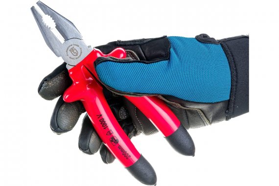 Фотография товара 'КВТ 87100 Пассатижи диэлектрические 200 мм серия ЭКСПЕРТ'