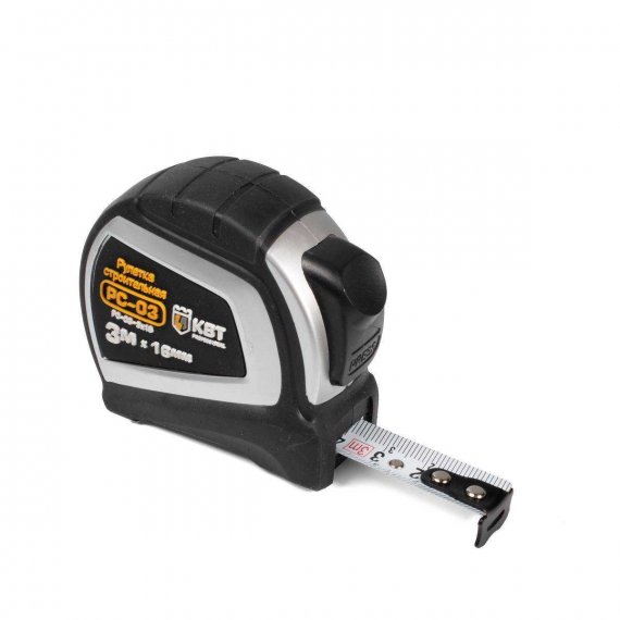 Фотография товара 'КВТ РС-03-3х16 Рулетка строительная 3 м'