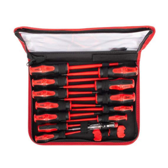 Фотография товара 'КВТ Набор диэлектрических отверток НИО-15 серия ПРОФИ, 103015'