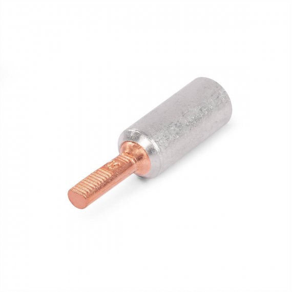Фотография товара 'КВТ Наконечник кабельный штыревой алюмомедный НШАМ-П 50-20, 91880'