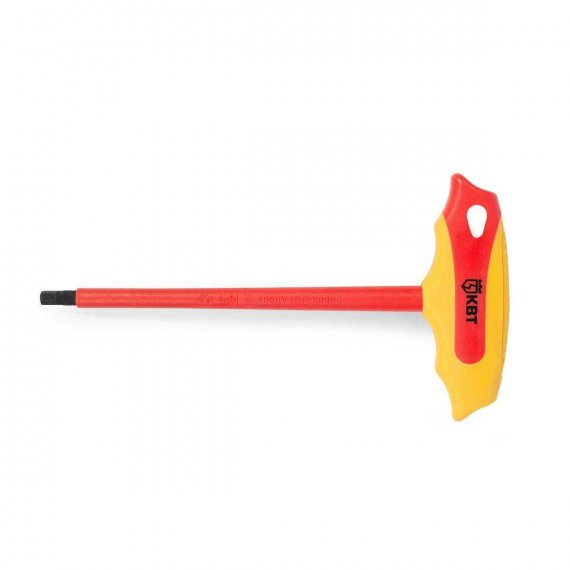 Фотография товара 'КВТ Ключи диэлектрические Т-образные шестигранные Серия ПРОФИ'