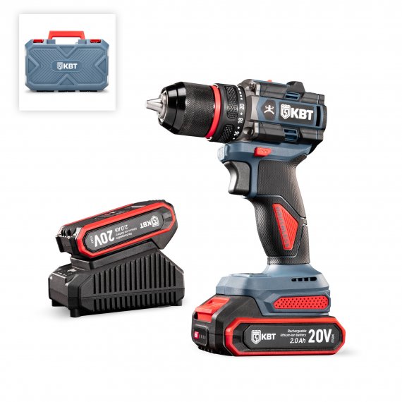 Фотография товара 'КВТ Дрель-шуруповерт DB-20-13 серия ПРОФИ, 102588'