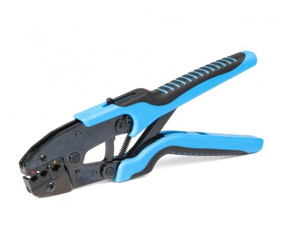 Фотография товара 'КВТ Кримпер CTB-01 для обжима изолированных наконечников сечением 0.25-6 мм&#178; 55910'