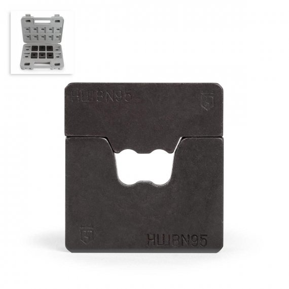 Фотография товара 'КВТ матрицы НМ-300 НШВИ Набор матриц для опрессовки втулочных наконечников'