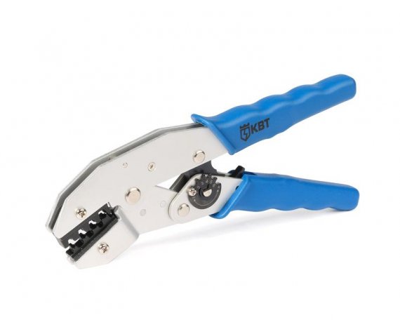 Фотография товара 'КВТ Кримпер СТА-11 для обжима изолированных разъемов 74853'