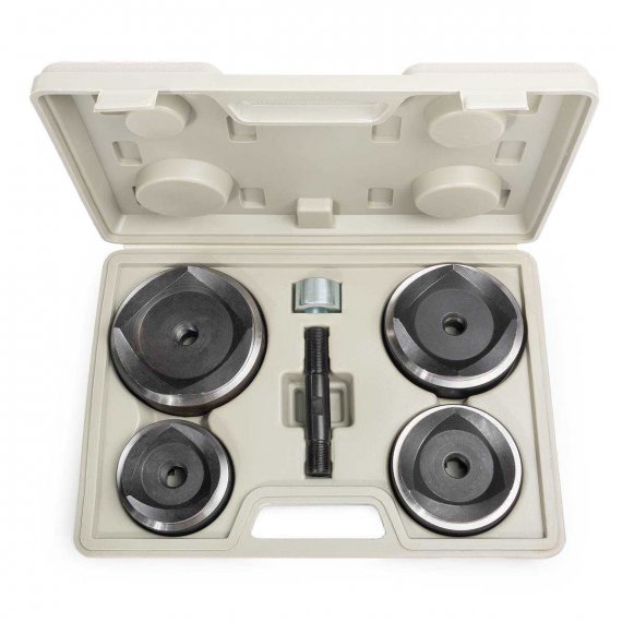 Фотография товара 'КВТ НМПО-116 Набор матриц для пробивки круглых отверстий до 115 мм'