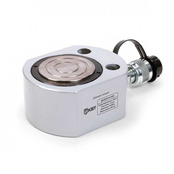 Фотография товара 'КВТ ДН-30-П Домкрат гидравлический низкий усилием 30 т Серия ПРОФИ'