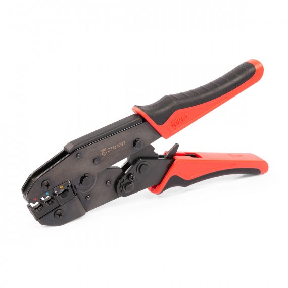 Фотография товара 'КВТ СТО Пресс-клещи для опрессовки наконечников и разъемов матрицами'